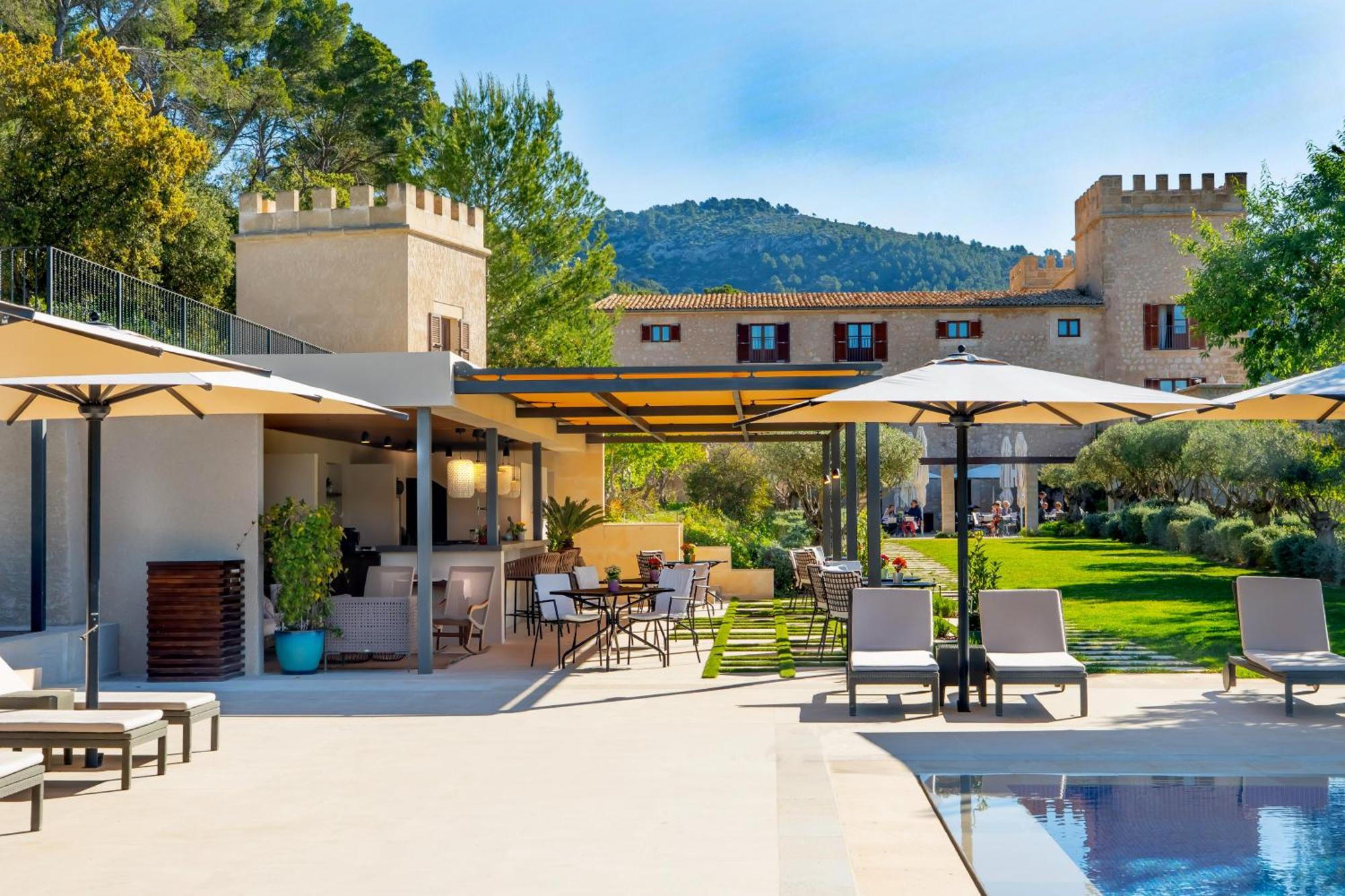 Castell Son Claret - The Leading Hotels Of The World Es Capdella Exterior foto