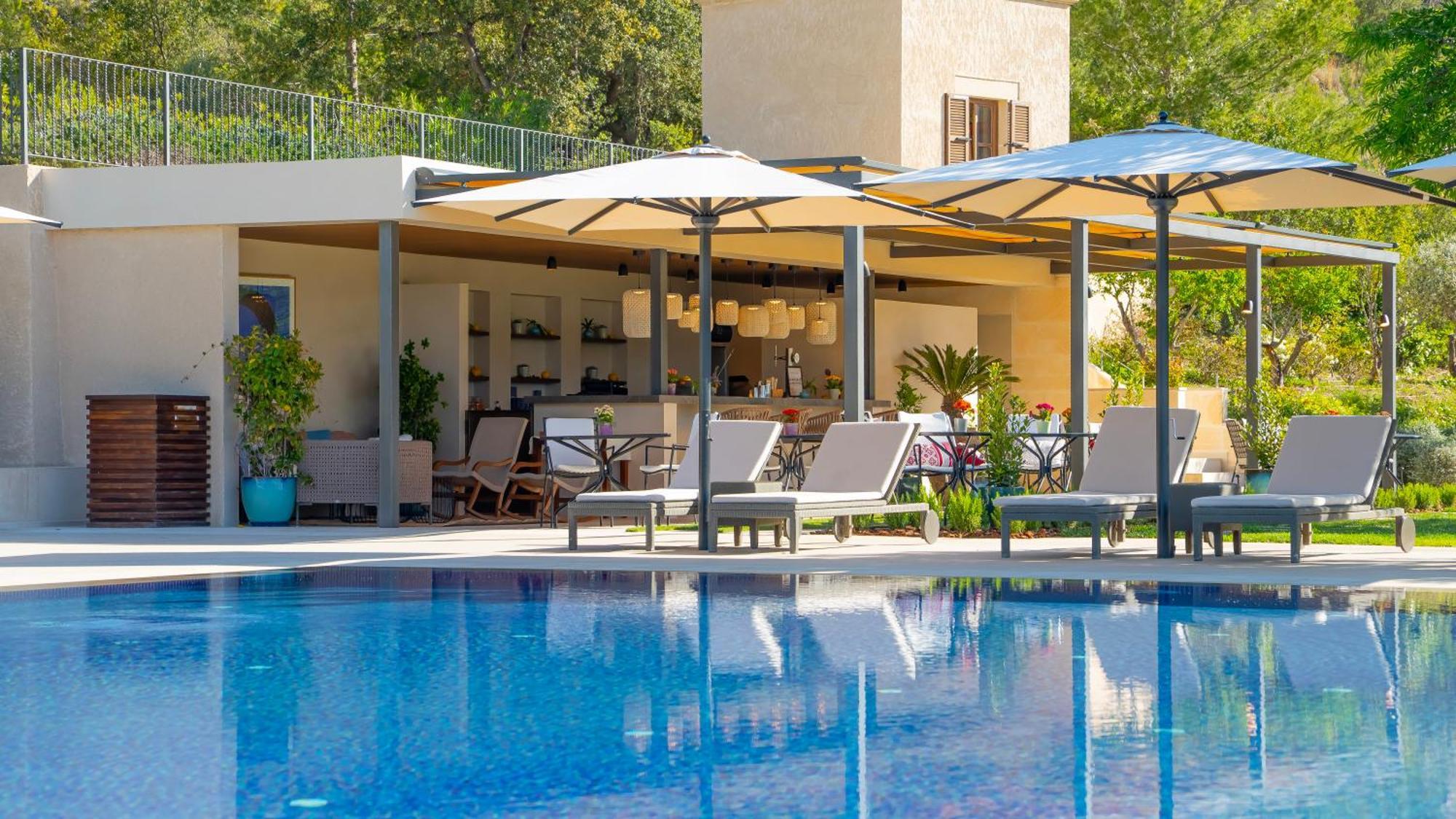 Castell Son Claret - The Leading Hotels Of The World Es Capdella Exterior foto